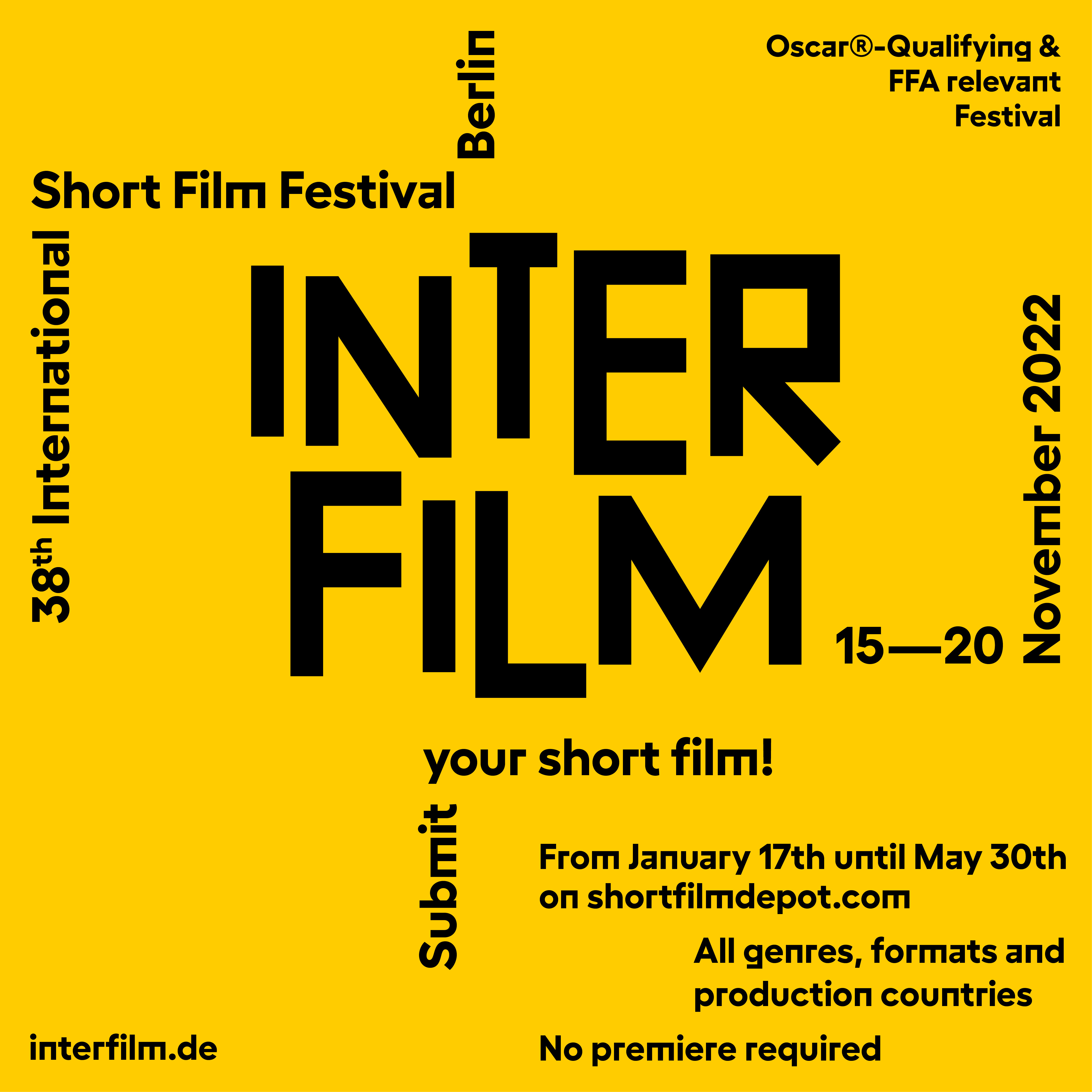 Submit films at interfilm | interfilm Berlin